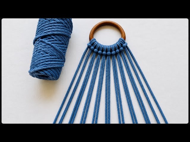 Macrame For Beginner -  DIY Simple Macrame Wall Hanging -Easy Macrame Plant Hanger - Simple Tutorial