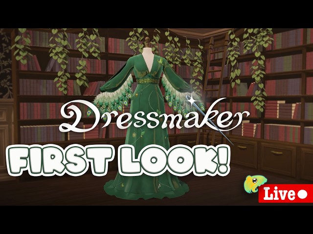 First Look! Dressmaker - on steamdeck -trying out controller & trying mouse only w/timestamps - Live