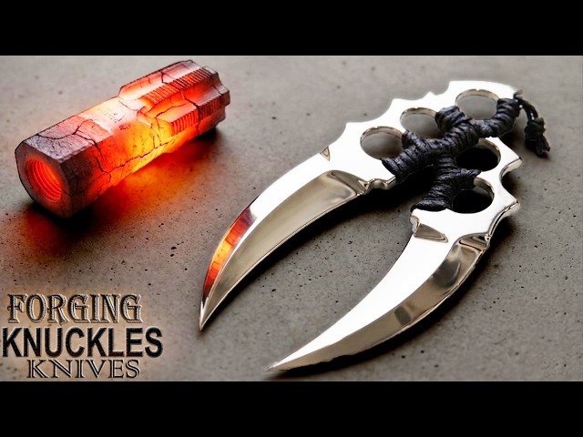 Turning a threading Tap into a pair of TRENCH KNIVES