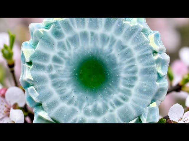 #450 Will Let’s Resin C-deeper alcohol ink create the Larimar effect?