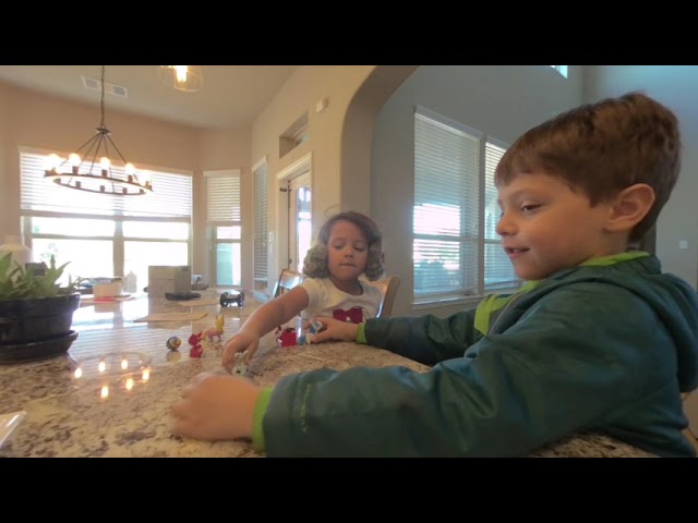 Kids actually getting along