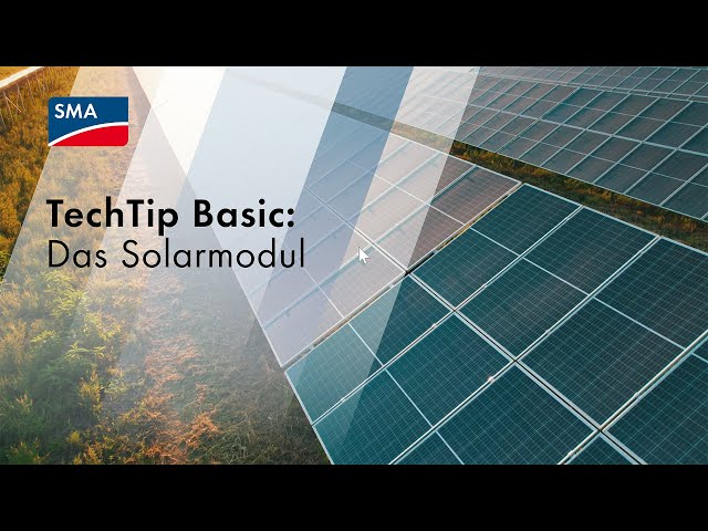 TechTip Basic: Das Solarmodul