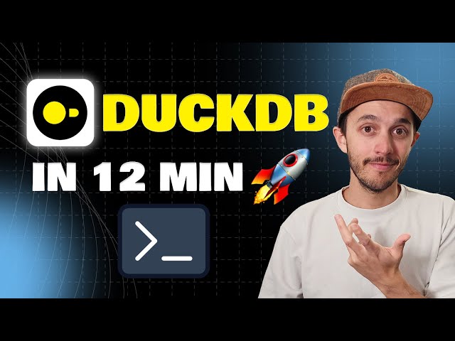 DuckDB Tutorial For Beginners In 12 min
