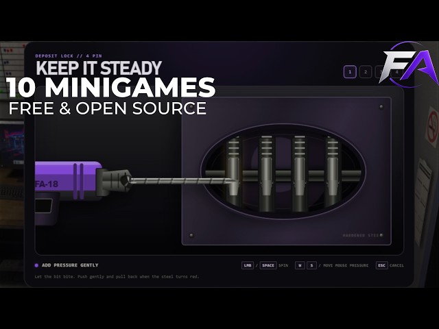 10 Free & Open-Source Minigames for FiveM | FA Minigames