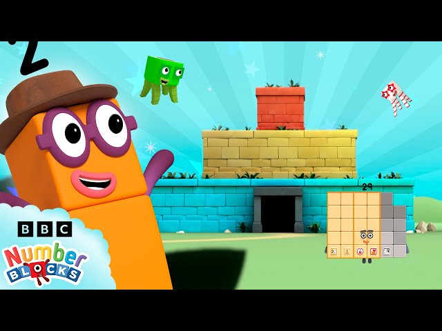 El Templo de la Perdición | Dibujos animados de matemáticas para niños | @Numberblocks en español