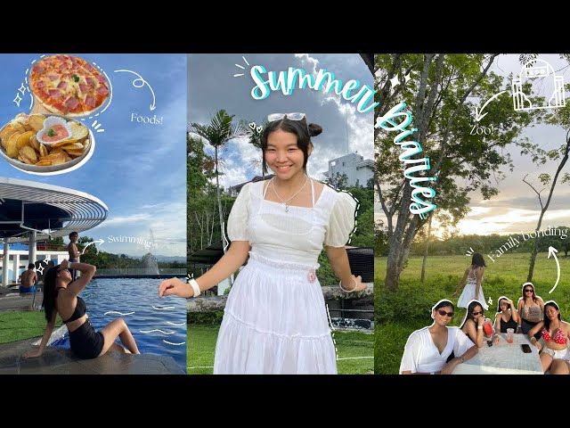 ꕥSUMMER DIARIES  || 06: Kaamulan Park,Zoo, Divine Mercy, Groceries, Amaya, Arcade🐅⛪️✨