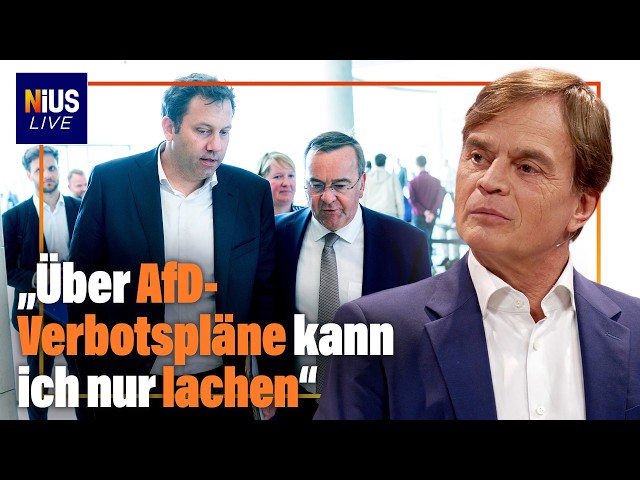 AfD-Verbot: „Schreie der Hilflosigkeit" – Bernd Baumann rechnet ab | NIUS Live