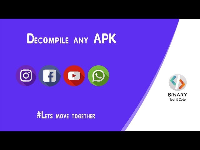 Decompile an APK & see it's source code. Learn Hack With Me - Binary