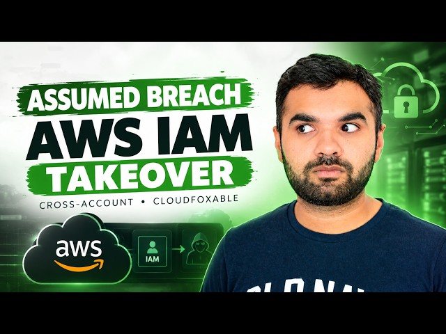 One Wildcard Opened Another AWS Account | CloudFoxable Walkthrough | CyberSecurityTV