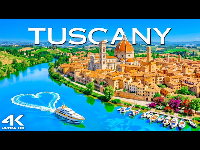 Tuscany 🇮🇹 4K | Rolling Hills, Florence & The Ultimate Italian Paradise