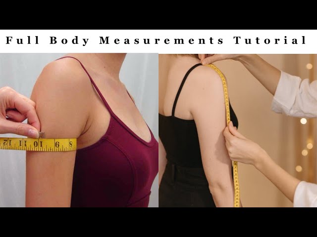 How To Take Full Body Measurements. | DETAILED