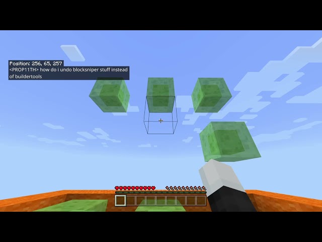 Minecraft Slime Grid Example
