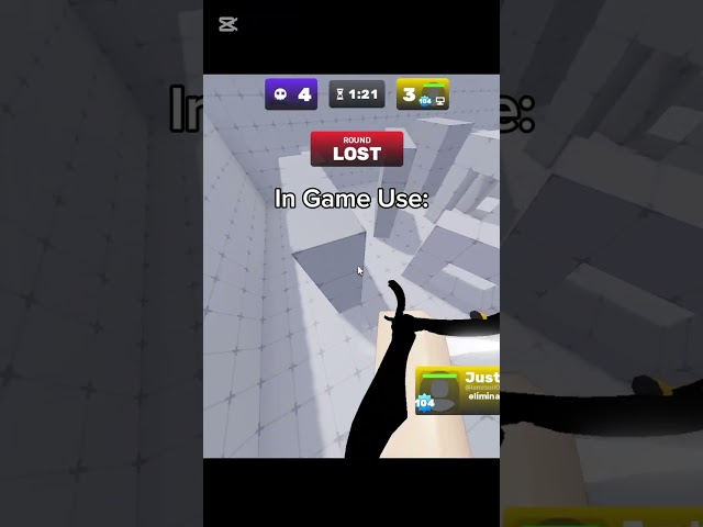 My Knife Tutorial! #gaming #roblox