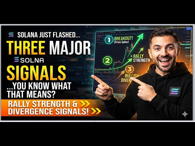 Solana Just Flashed THREE Major Signals You Know What That Means Rally Strengths and Divergence Sign