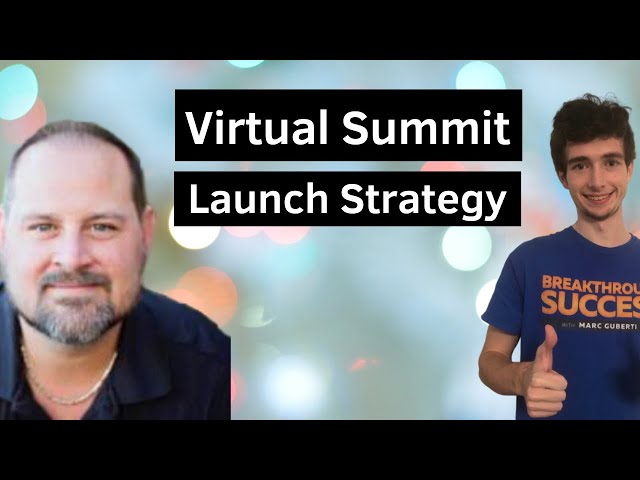 How To Launch A Profitable Virtual Summit With Mark T. Wade