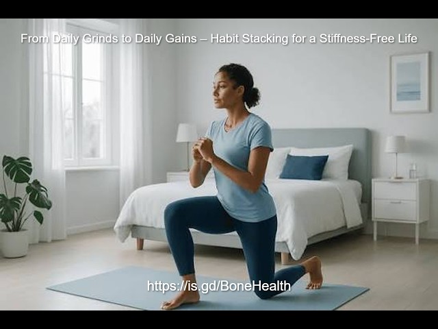 Struggling With Morning Stiffness? Discover Habit Stacking for a Stiffness-Free Life