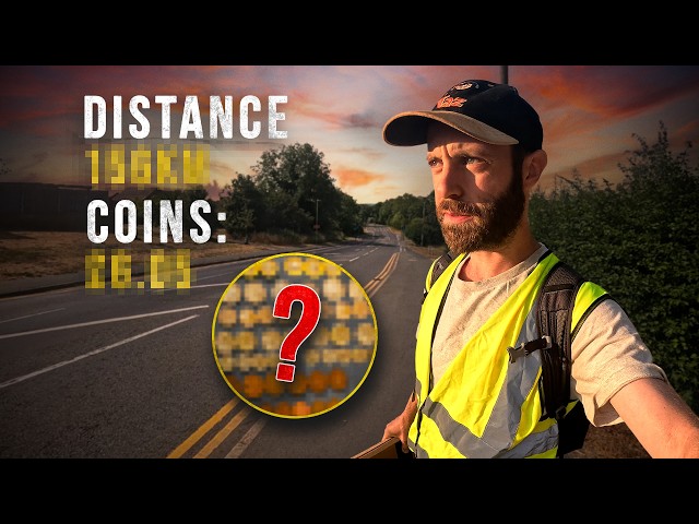 How far did I walk from my house surviving purely from coins i found on the ground? [COINS  FINALE]
