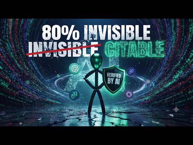 Why AI Engines Ignore 80% of SaaS (The 2026 Visibility Playbook)