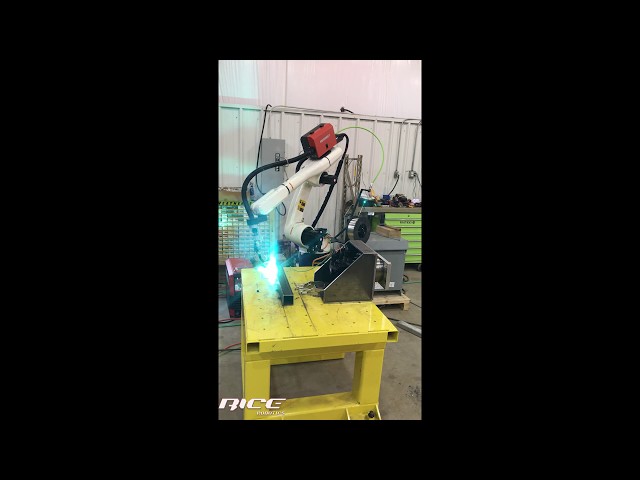 Rice Mfg Robot Welding Aluminum