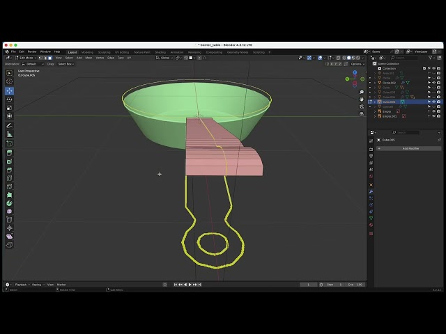 ब्लेंडर में फ्राई पेन कैसे बनाये How to make a 3D Fry Pan In Blander #freestor #blender #3dmodeling