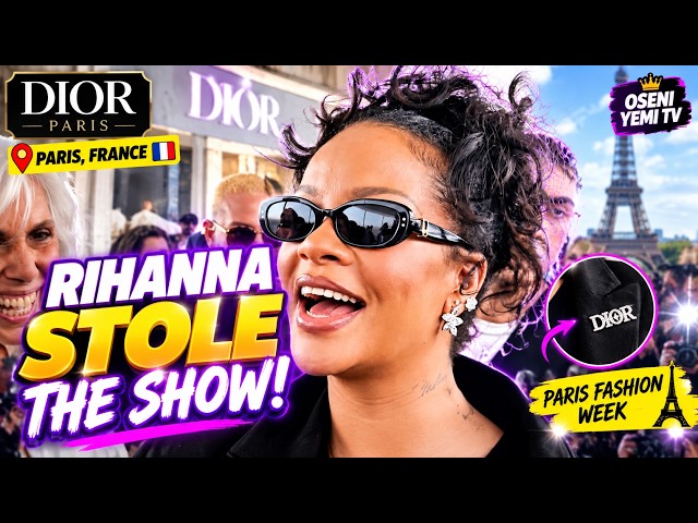 Rihanna Stole the Show at Dior! 🥺 You Won't Believe This Look