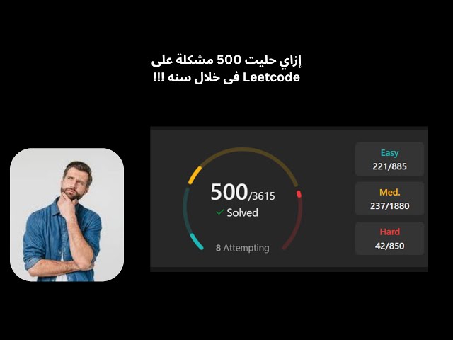 إزاي حليت 500 مشكلة على ليت كود في سنة؟!!!
