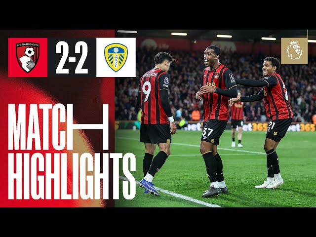 Rayan and Kroupi on target as Leeds level late | AFC Bournemouth 2-2 Leeds United
