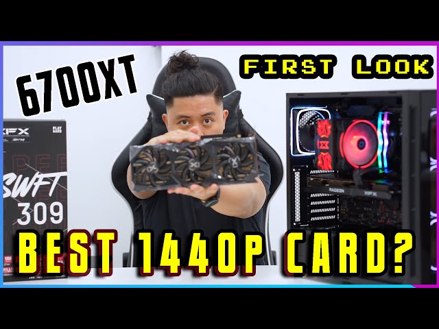 AMD RADEON RX 6700XT SWFT - UNBOXING AND FIRST LOOK, best entry level 1440p card?