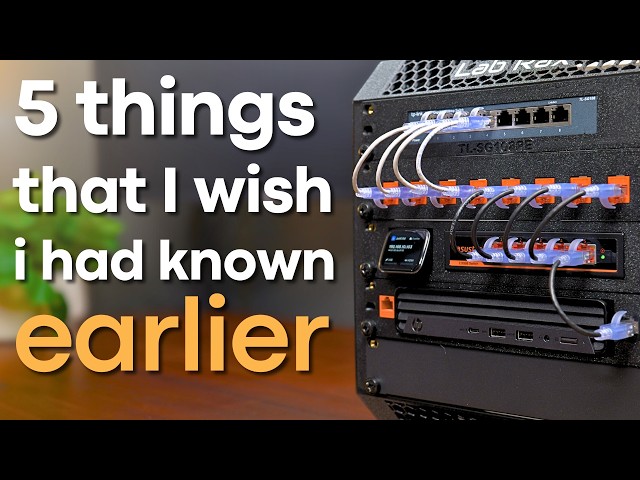 5 Things I Wish I Knew Before Self Hosting