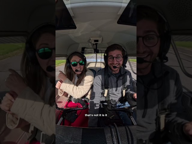 We visited a fly-in mansion in our Cessna 150 🛬 #aviation #pilot #airplane