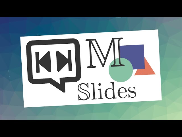 Manim Slides is plain awesome
