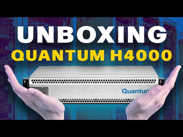 Quantum H4000 Essential: CatDV Shared Storage?