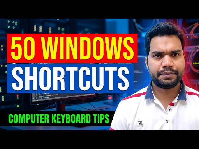 Windows के 50 Shortcut Keys | Computer Keyboard Shortcuts in Hindi | Windows Shortcut Keys 2026