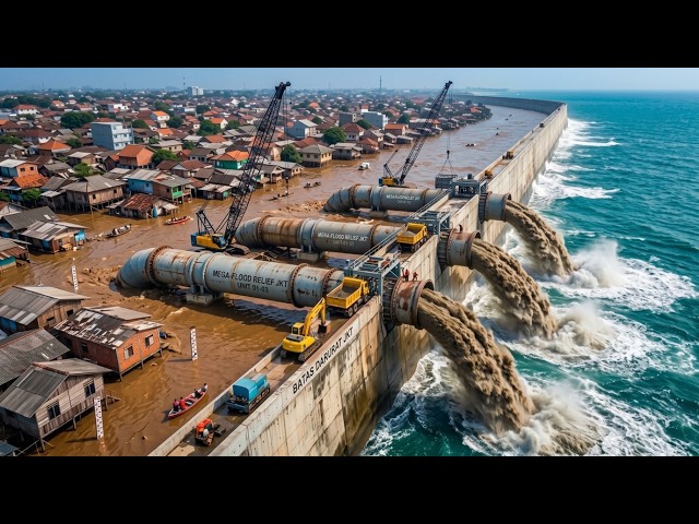 How Indonesia is Building the Impossible $80B Giant Sea Wall