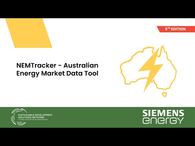 NEMTracker – Australian Energy Market Data Tool | Universities for Goal 13