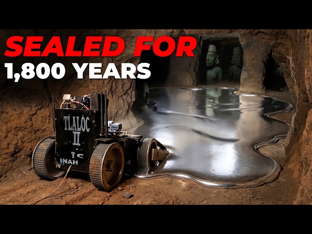 Tláloc II Robot Entered the Feathered Serpent Pyramid’s Sealed Tunnel — UNSEEN Footage Revealed