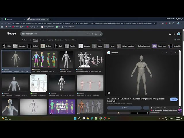 Blender Sculpting Timelapse |Sculpt with me