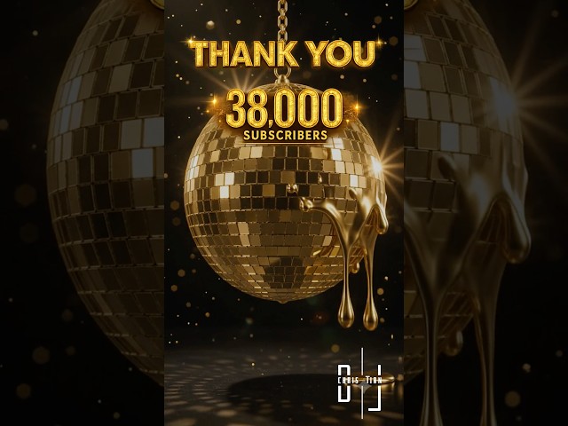 ✨ 38,000 Subscribers... THANK YOU! 🪩💛