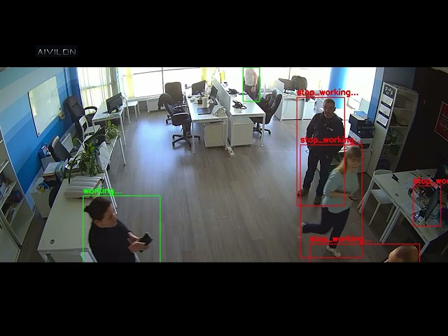 WorkTime Monitor – AI-Powered Video Analytics for Employee Time Tracking