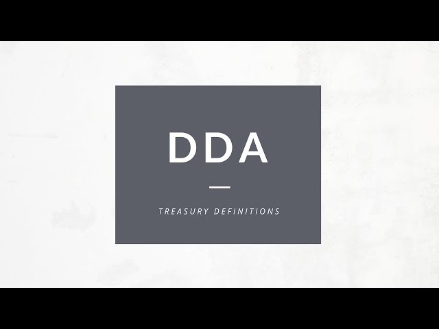 Demand Deposit Account