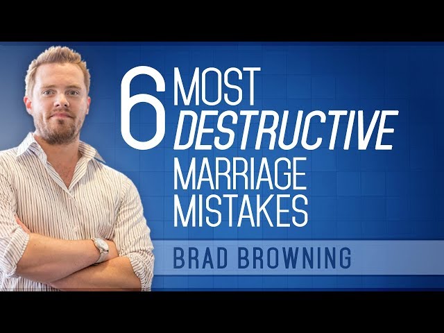 6 Mistakes That Ruin Marriages (And How To Fix Them!)
