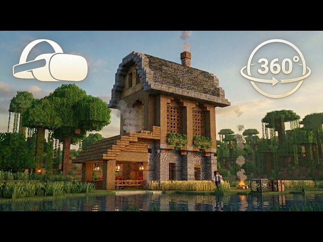 100 Days in Minecraft Hardcore but it's 360° VR - Part 1