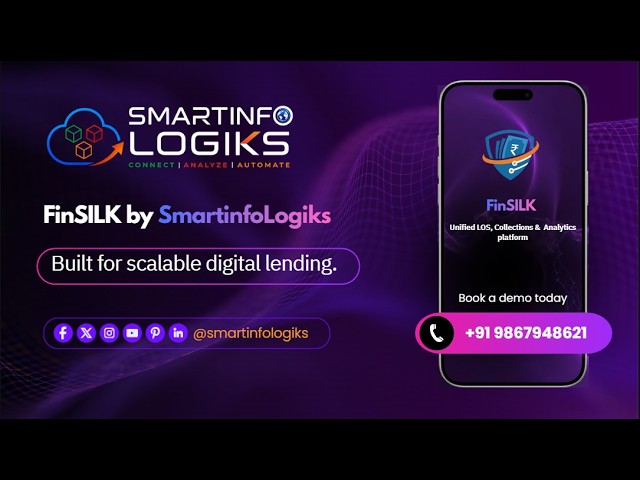 What If AI Could Automate Your Entire Loan Lifecycle? | FinSILK by SmartInfoLogiks #ai #lending