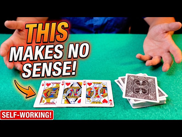 The Cards Are Completely Mixed… So How Does THIS Work?! (Self-Working)