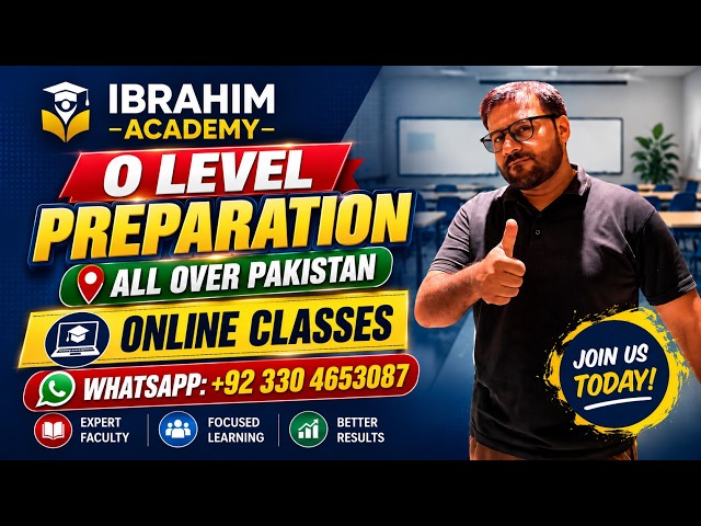 O Level in Pakistan Complete Guide 2026 | Everything You Need to Know