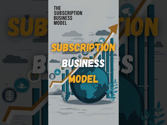 Subscription Business Model #shorts #mba #businessstrategy #recurringrevenue #strategy