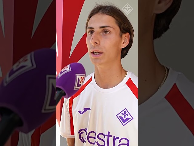 Croci - Fiorentina - Federico Croci signs his first professional contract