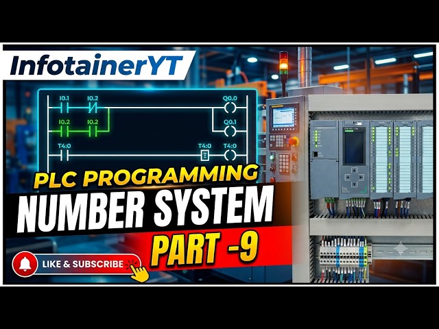 PLC Number Systems Explained (Part 9) | Binary, BCD & Hex in Ladder Logic