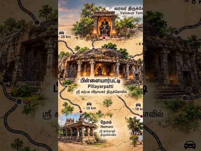 Chettinad Temple Tour Guide 📍 Must-Visit Spiritual Places #Shorts