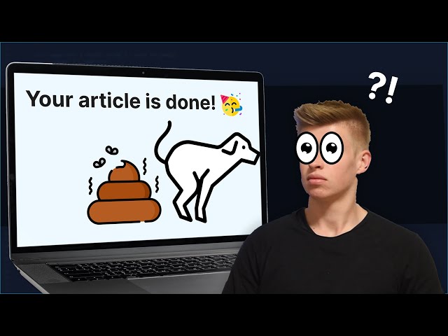 From Idea to Failure: Building a Blog Article Generator